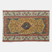 アンティークペルシアカーペットエレガントデザイン キッチンタオル (横)