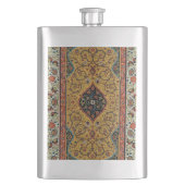 アンティークペルシアカーペットエレガントデザイン フラスク (正面)