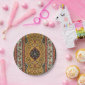 アンティークペルシアカーペットエレガントデザイン ペーパープレート (パーティー)