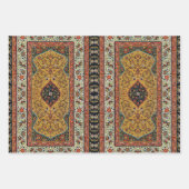 アンティークペルシアカーペットエレガントデザイン ラッピングペーパーシート (正面3)