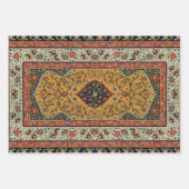 アンティークペルシアカーペットエレガントデザイン ラッピングペーパーシート (正面2)