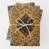 アンティークペルシアカーペットエレガントデザイン ラッピングペーパーシート (インサイチュ)