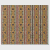 アンティークペルシアカーペットエレガントデザイン ラッピングペーパー (フラット)