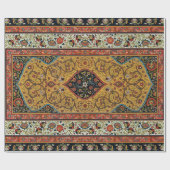 アンティークペルシアカーペットエレガントデザイン ラッピングペーパー (フラット)