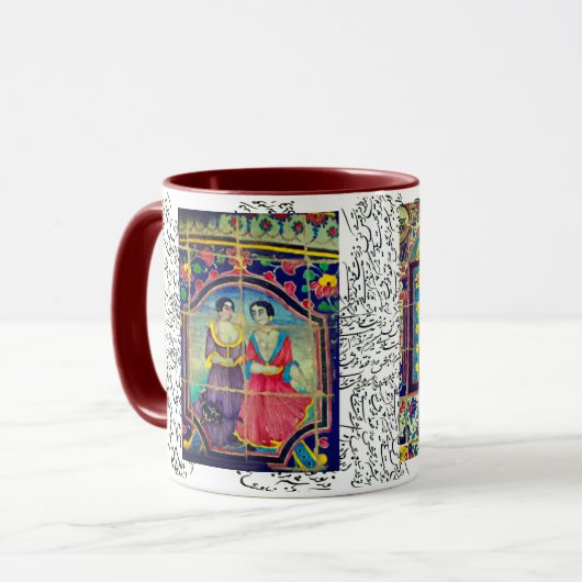 アンティークペルシアタイルゴレスタン宮殿 マグカップ (正面左)