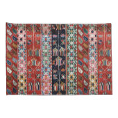 アンティークペルシカラフルアターキリムラグ 枕カバー (裏面-右)