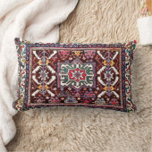 アンティークペルシャオリエンタルラグデザイン枕 ランバークッション (ブランケット)