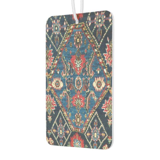 アンティークペルシャトルコカーペットブルー カーエアーフレッシュナー (左)