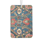 アンティークペルシャトルコカーペットブルー カーエアーフレッシュナー (裏面)