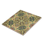 アンティークペルシャ幾何学模様プリント タイル (側面)