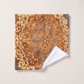 アンティークペルシャ模様 バスタオルセット (ウォッシュタオル)