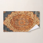 アンティークペルシャ模様 バスタオルセット (ハンドタオル)