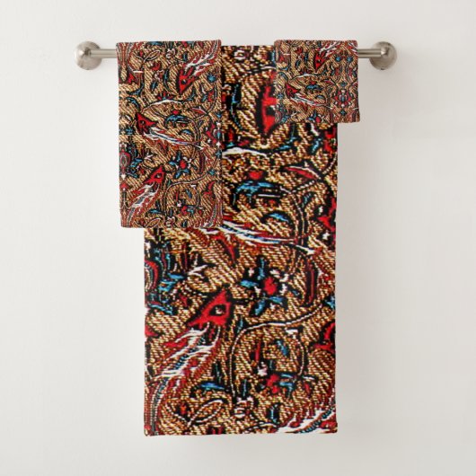 アンティークペルシャ模様 バスタオルセット (インサイチュ)