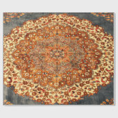 アンティークペルシャ模様 ラッピングペーパー (フラット)