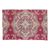 アンティークペルシユニークアカラフルキリムラグ 枕カバー (正面左)