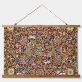 アンティークペループリント 吊り下げ型タペストリー (正面)