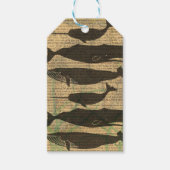 アンティークホエー航海のル海生活 ギフトタグ (正面)