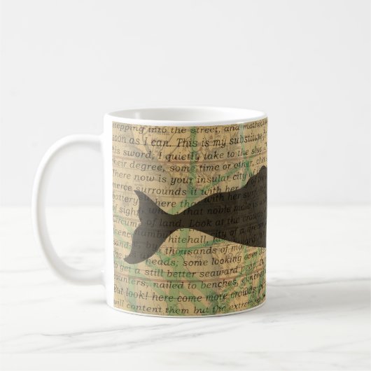 アンティークホエー航海のル海生活 コーヒーマグカップ (左)