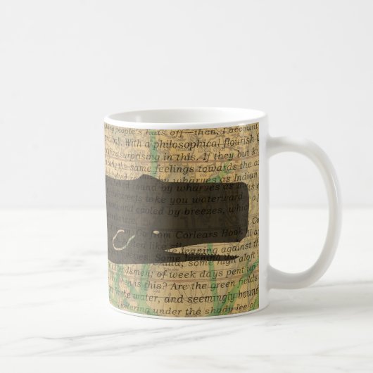 アンティークホエー航海のル海生活 コーヒーマグカップ (右)