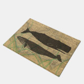 アンティークホエー航海のル海生活 ドアマット (アングル)