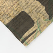 アンティークホエー航海のル海生活 フリースブランケット (角)