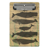 アンティークホエー航海のル海生活 ミニクリップボード (正面)