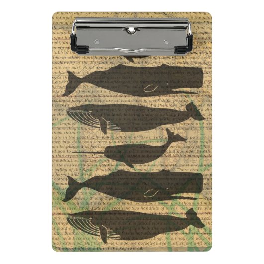 アンティークホエー航海のル海生活 ミニクリップボード (正面)