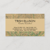 アンティークホエー航海のル海生活 名刺 (裏面)