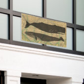 アンティークホエー航海のル海生活 横断幕 (ビルの外側)