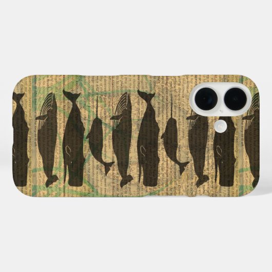 アンティークホエー航海のル海生活 Case-Mate iPhoneケース (裏面 (横))