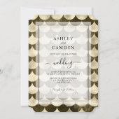 アンティークホタテ結婚ガイ 招待状 (正面)