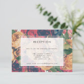 アンティークボタニカルボホウェディング エンクロージャーカード (スタンド正面)