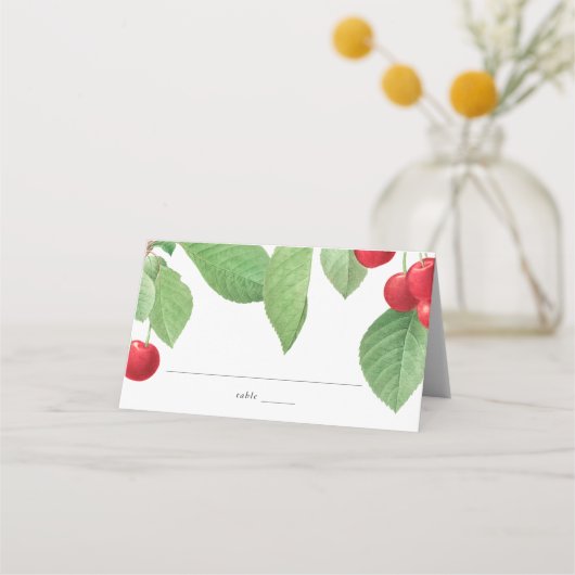 アンティークボタニ結婚ー座席表 プレイスカード (正面)