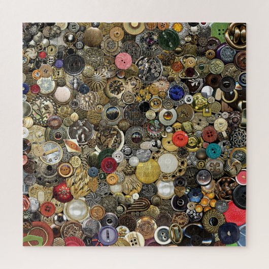 アンティークボタンジグソーパズル ジグソーパズル (縦)