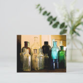 アンティークボトル ポストカード (スタンド正面)