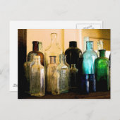 アンティークボトル ポストカード (正面/裏面)