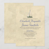 アンティークボーツ結婚式招待状 招待状 (正面/裏面)