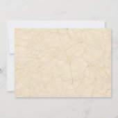 アンティークボート愛好家の結婚式招待状 招待状 (裏面)