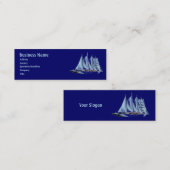 アンティークボート スキニー名刺 (正面/裏面)