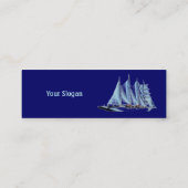 アンティークボート スキニー名刺 (裏面)