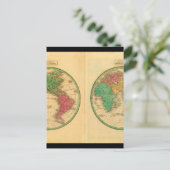 アンティークマップのWorld_Maps of Antiquity ポストカード (スタンド正面)