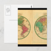 アンティークマップのWorld_Maps of Antiquity ポストカード (正面/裏面)