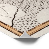 アンティークマッププロシア/ポーランドマスーリアレイクスナードウィー ポスター (角)