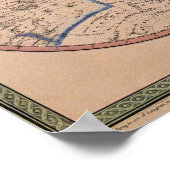 アンティークマップ2 ポスター (角)