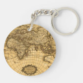 アンティークマップ(セピア色) キーホルダー (裏面)