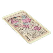 アンティークマップ、Monmouth County, NJ 1872ヴィンテージ投稿 マグネット (右側)
