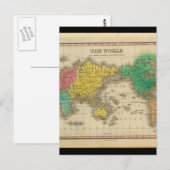 アンティークマップ(World_Maps of Roquity) ポストカード (正面/裏面)