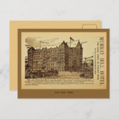 アンティークマレイヒルホテルアドニューヨークシティ ポストカード (正面/裏面)