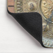 アンティークマントルクロック顔 マウスパッド (コーナー)