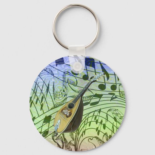 アンティークマンドリン – キーチェーン (正面)